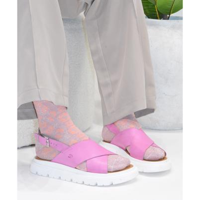 Shoedesign Copenhagen Madagascar Sandaler Pink side